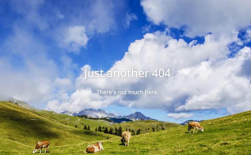 「404 Not found」を返すだけのWordPressテーマをつくったよ