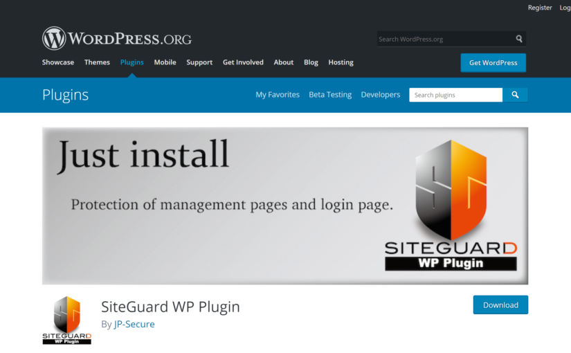 ログインページを変えずに SiteGuard WP Plugin を有効化する方法